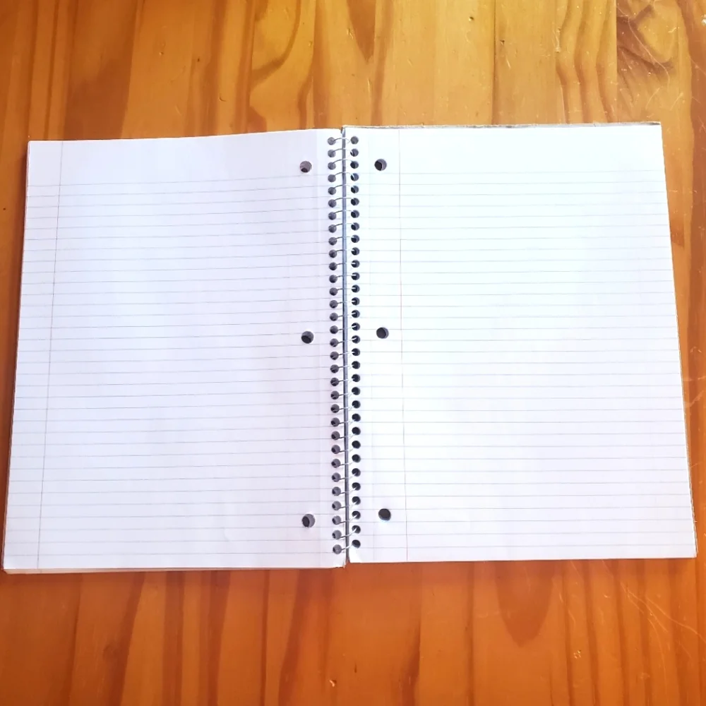 Yoobi x Usher Splatter Spiral Notebook